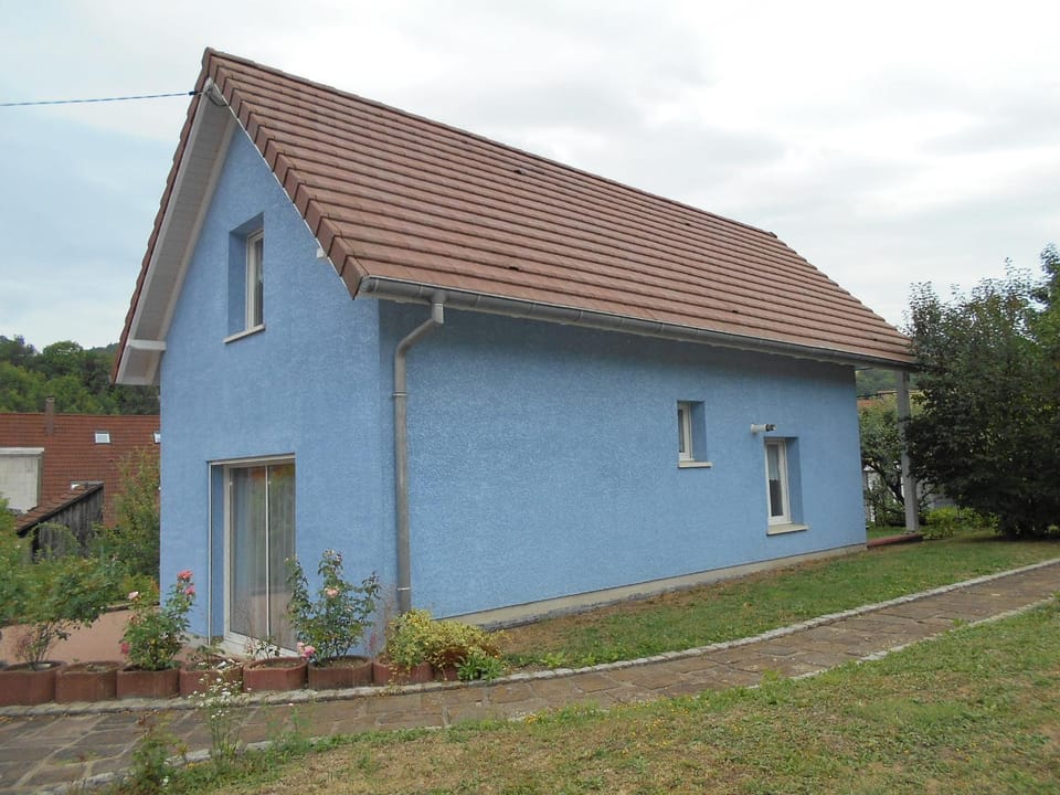Property building, Garden view