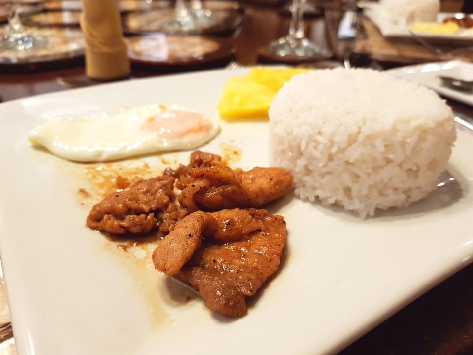 Asian breakfast