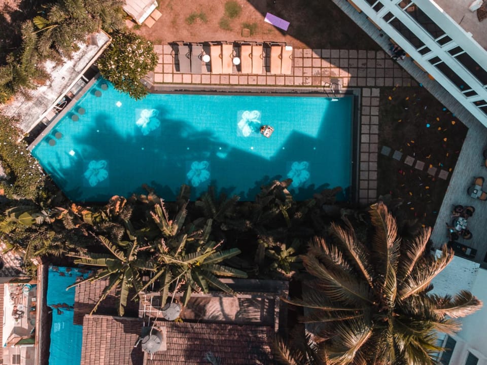Bird's eye view, Pool view, Swimming pool