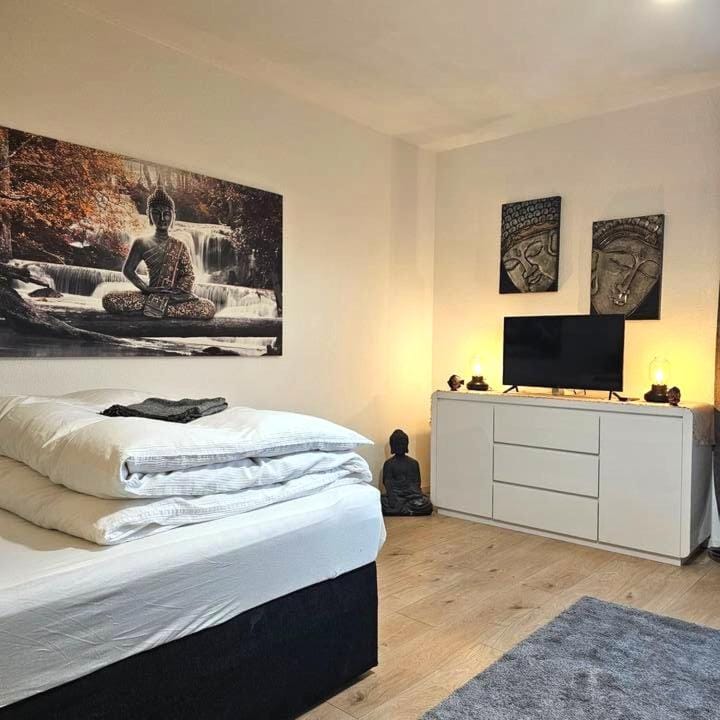 Living room, Bedroom