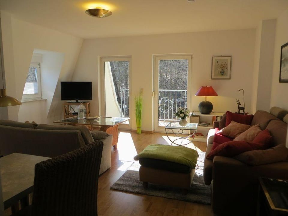 Weisses-Haus-am-Kurpark-Fewo-Bergblick Apartment in Quedlinburg