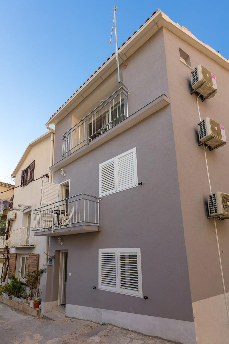 Facade/entrance, Off site, Day, Summer, Landmark view, Mountain view, Sea view, Street view