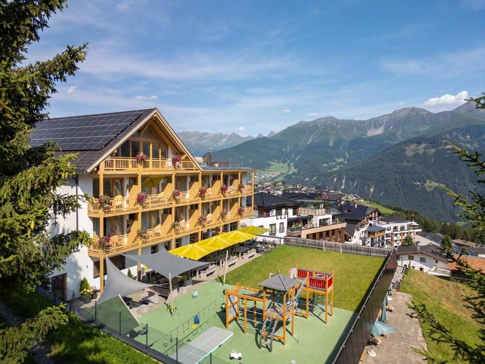 Property building, Natural landscape, Children play ground, Balcony/Terrace, Mountain view