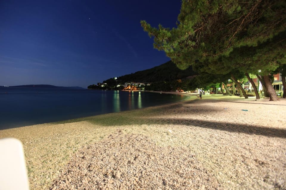 Night, Beach, Sea view