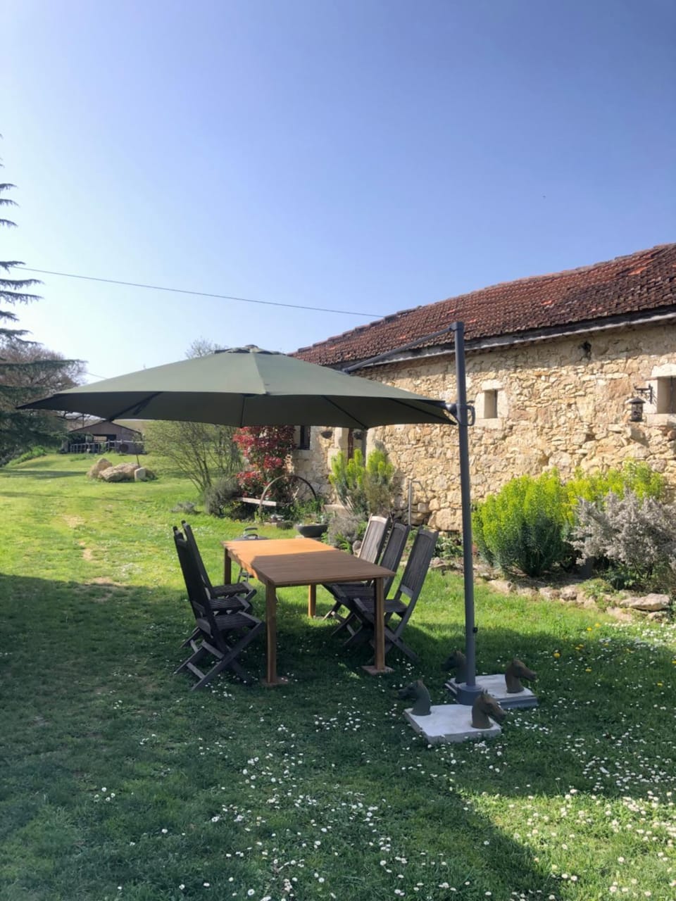 Property building, Garden