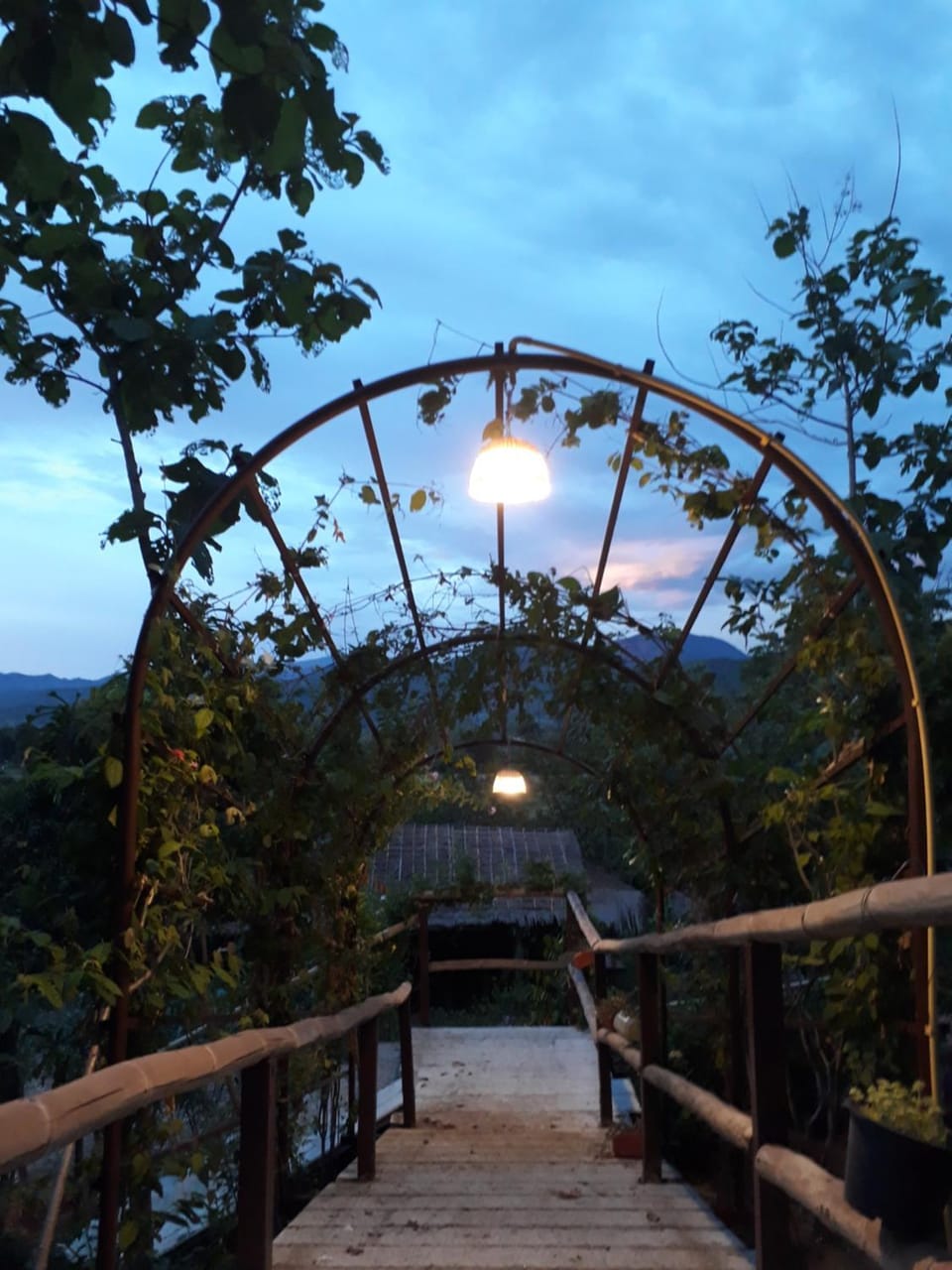 Mountain view, Sunset
