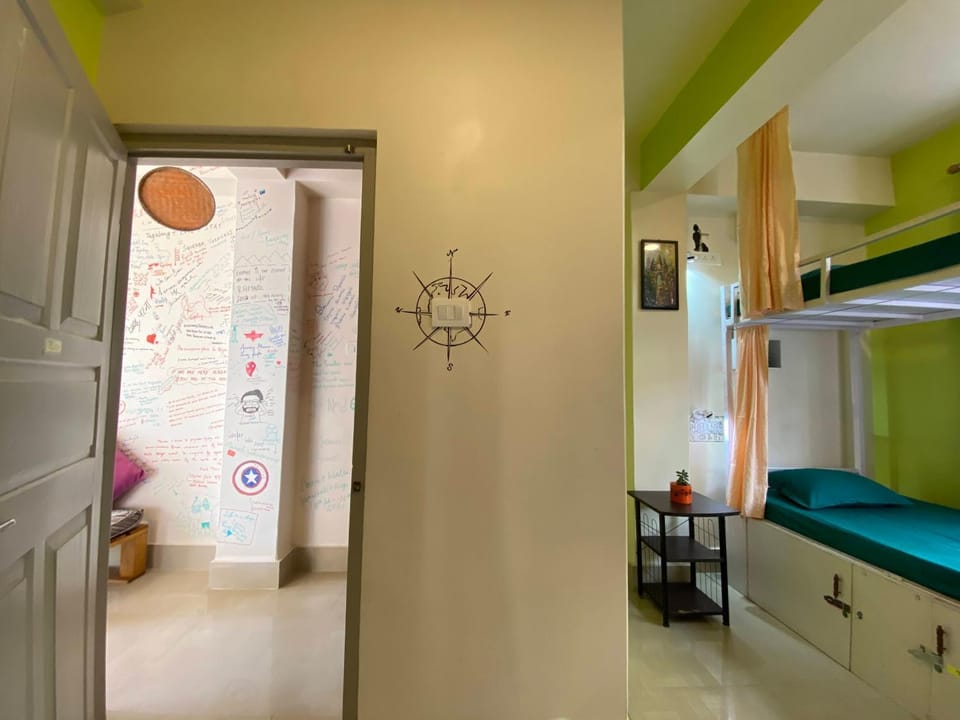 Property building, bunk bed
