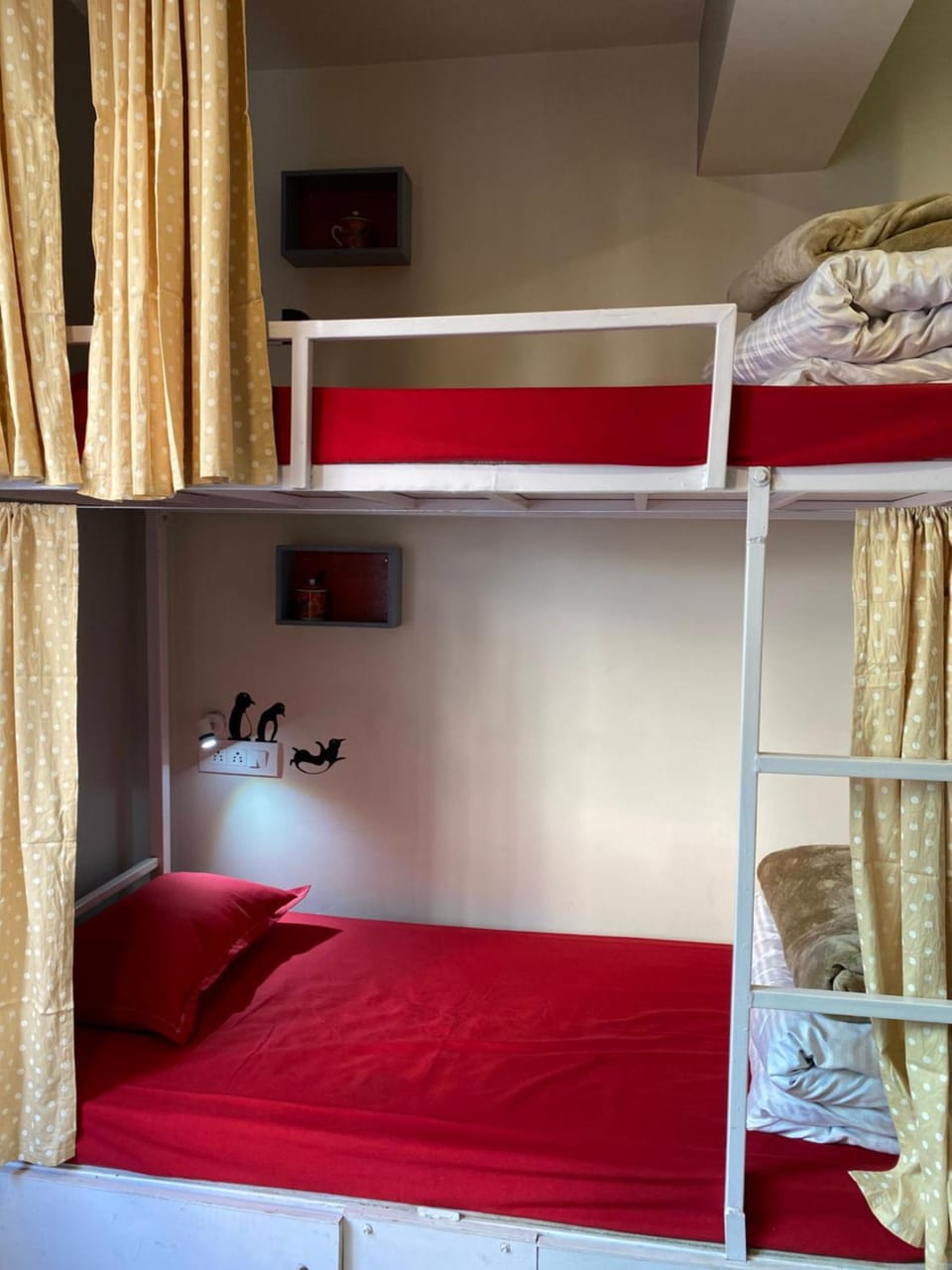 Property building, bunk bed