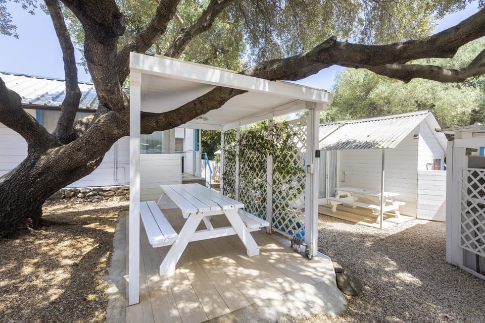 Property building, Patio