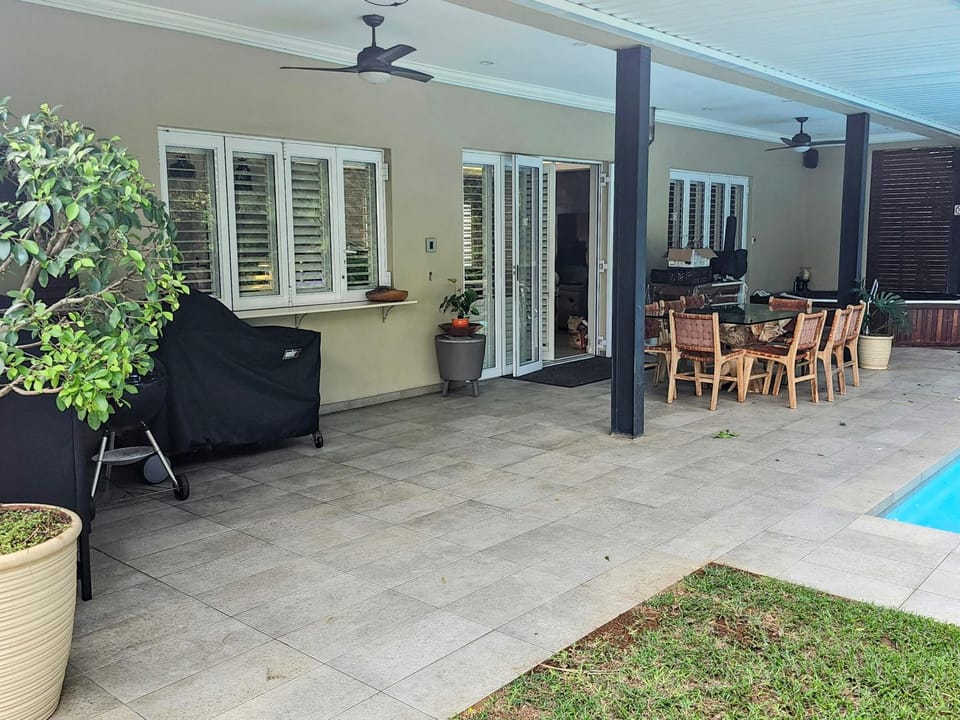Property building, Patio, Swimming pool