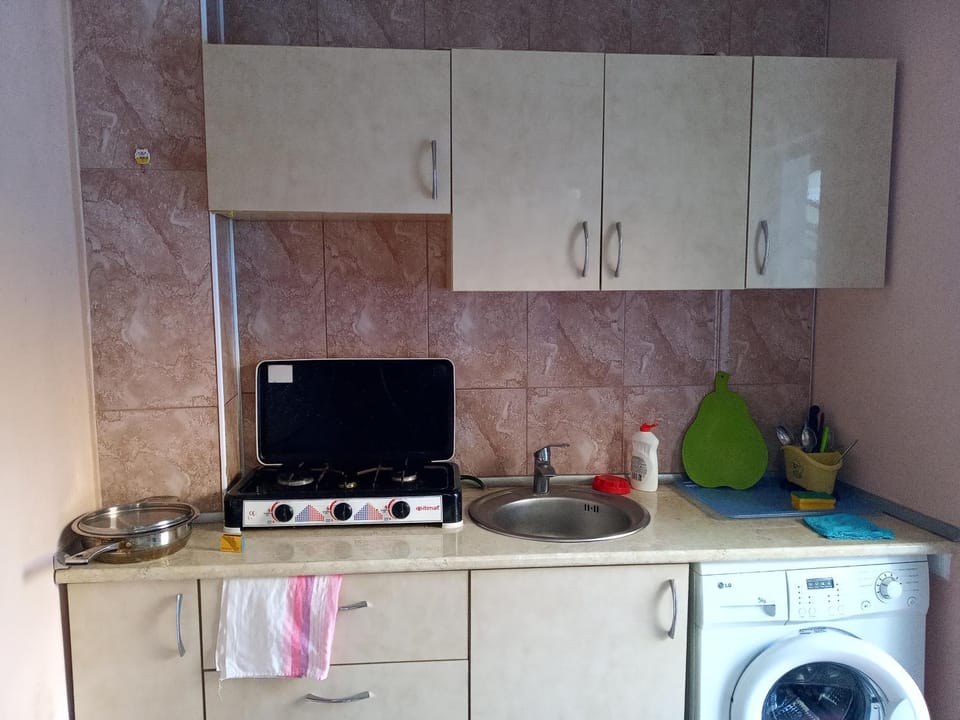 Kitchen or kitchenette, kitchen