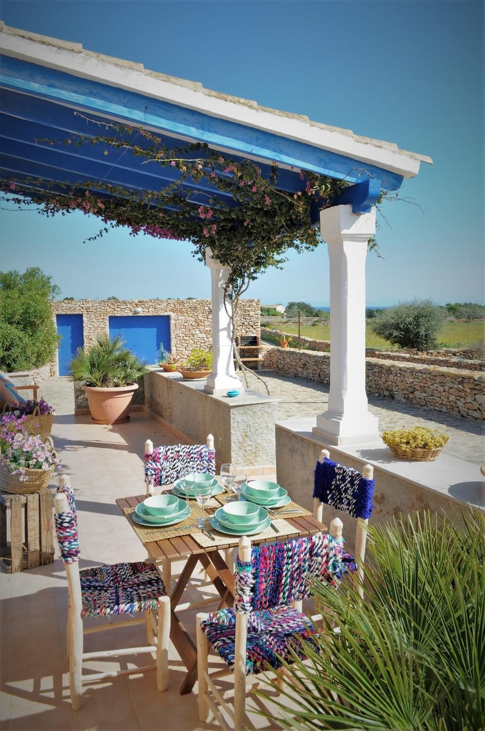 Patio, Spring, Day, Natural landscape, Garden, View (from property/room), Balcony/Terrace, Garden view