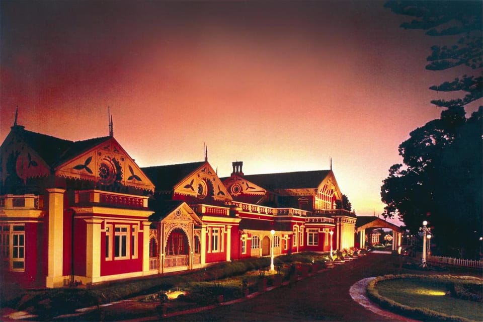 Property building, Sunset