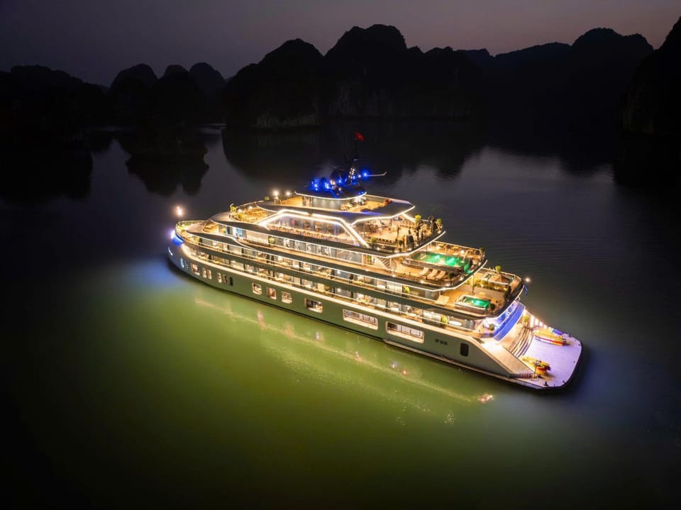 Dora Cruise by HAG Docked boat in Vietnam