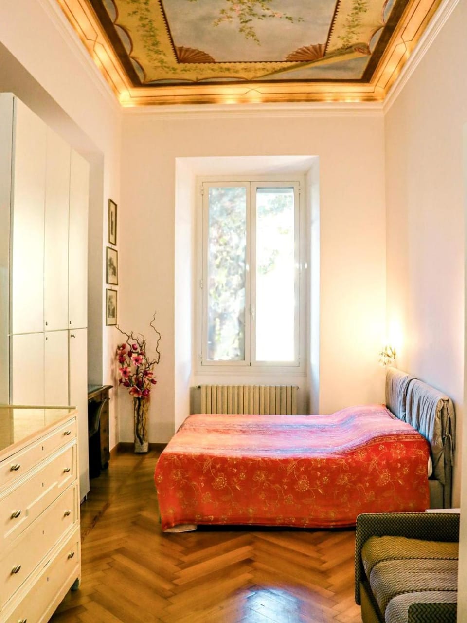 Bed, Bedroom, wardrobe