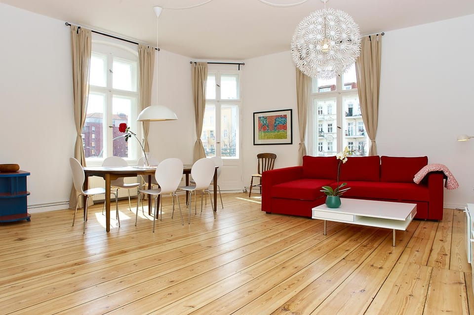 Living room, Seating area, Dining area