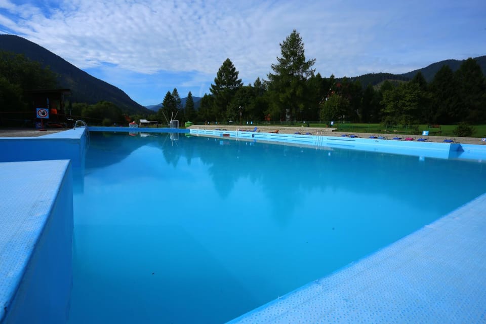 Natural landscape, Swimming pool