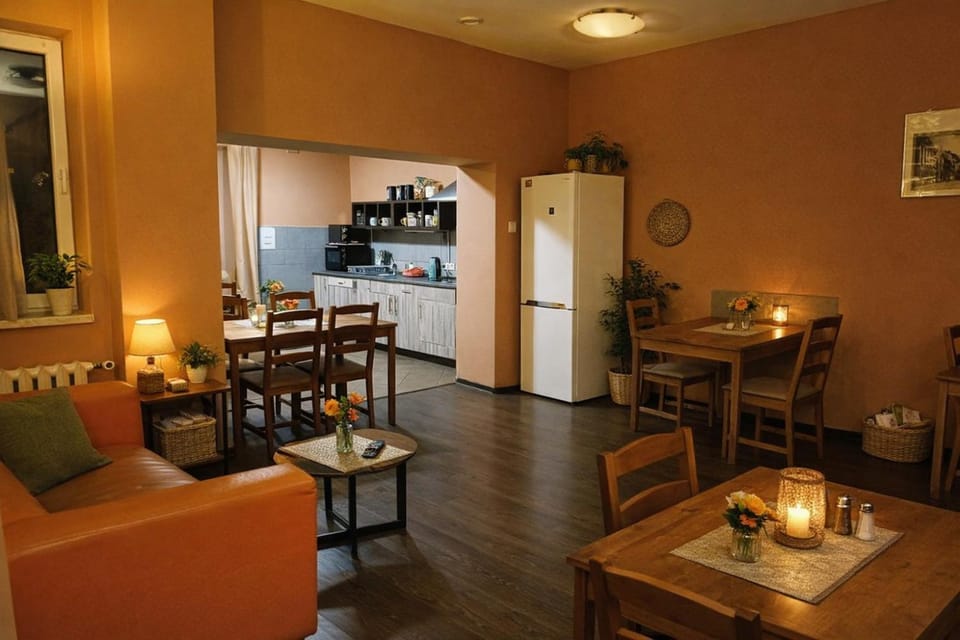 Kitchen or kitchenette, kitchen