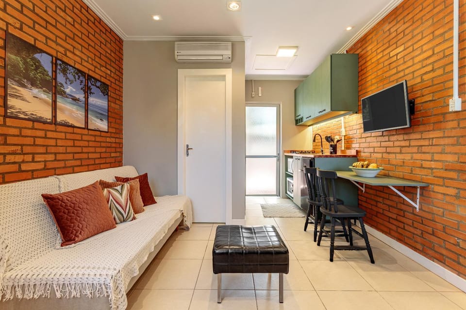 Living room, kitchen