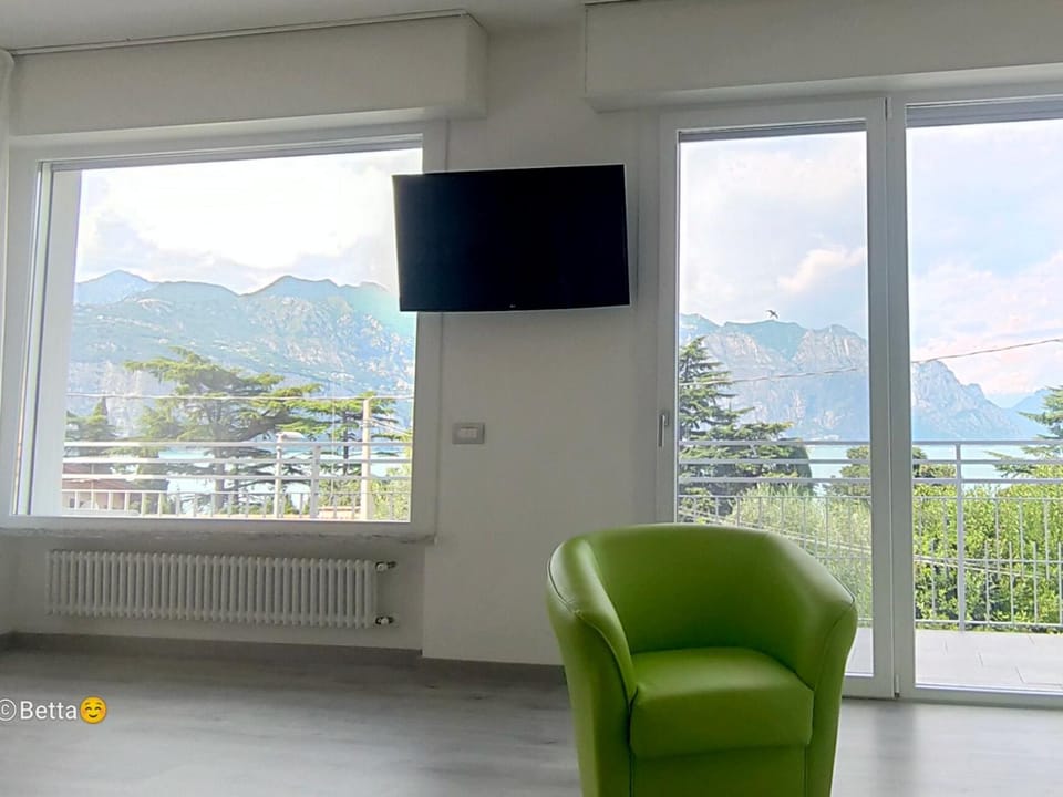 Natural landscape, TV and multimedia, Living room, Mountain view