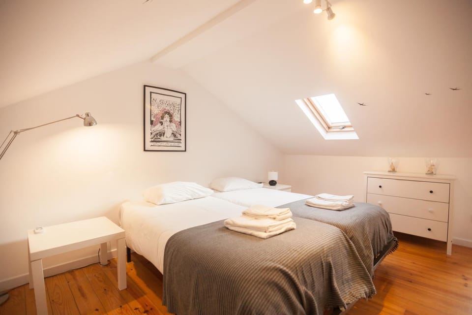 FLH Fresh and Cozy Old Town Duplex Apartment in Lisbon