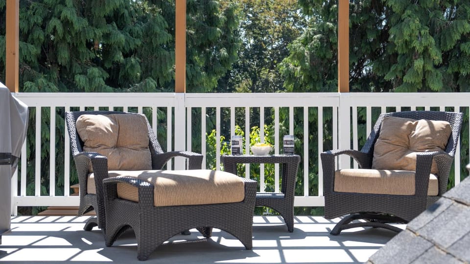 Patio, Balcony/Terrace, Garden view