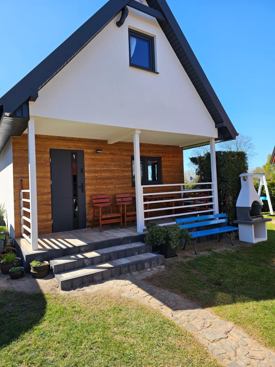 Property building, Spring, Day
