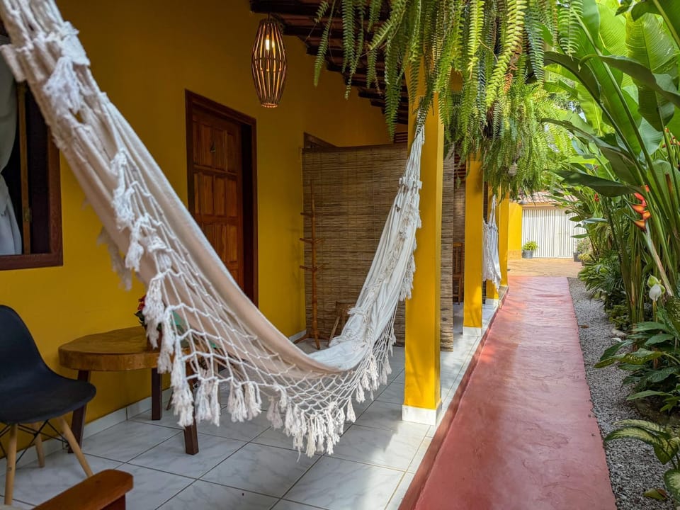 Property building, Patio, Day, Garden, View (from property/room), Balcony/Terrace, Garden view
