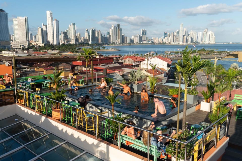 Property building, Restaurant/places to eat, View (from property/room), City view, Pool view, Sea view, Swimming pool