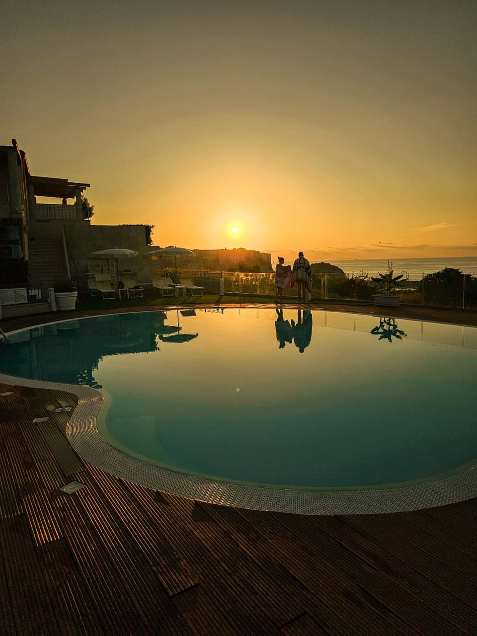 City view, Pool view, Sea view, Swimming pool, Sunset