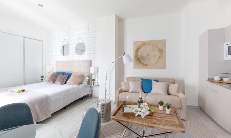 Living room, Bedroom