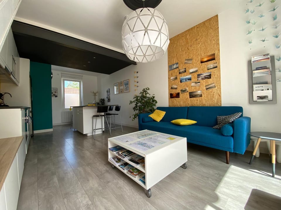 Le Reservoir Maison lumineuse a Wimereux proche plage & centre, parfait famille House in Wimereux