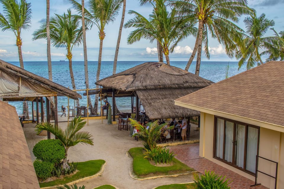Patio, Restaurant/places to eat, Facade/entrance, Day, Bird's eye view, Garden, Lounge or bar, Beach, Beach, On site, Garden view, Sea view, Sea view