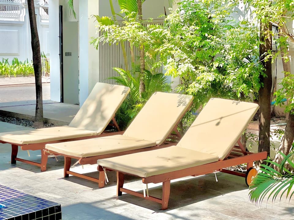 Day, Garden view, sunbed