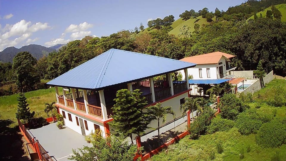 Property building, Natural landscape, Garden view, Mountain view