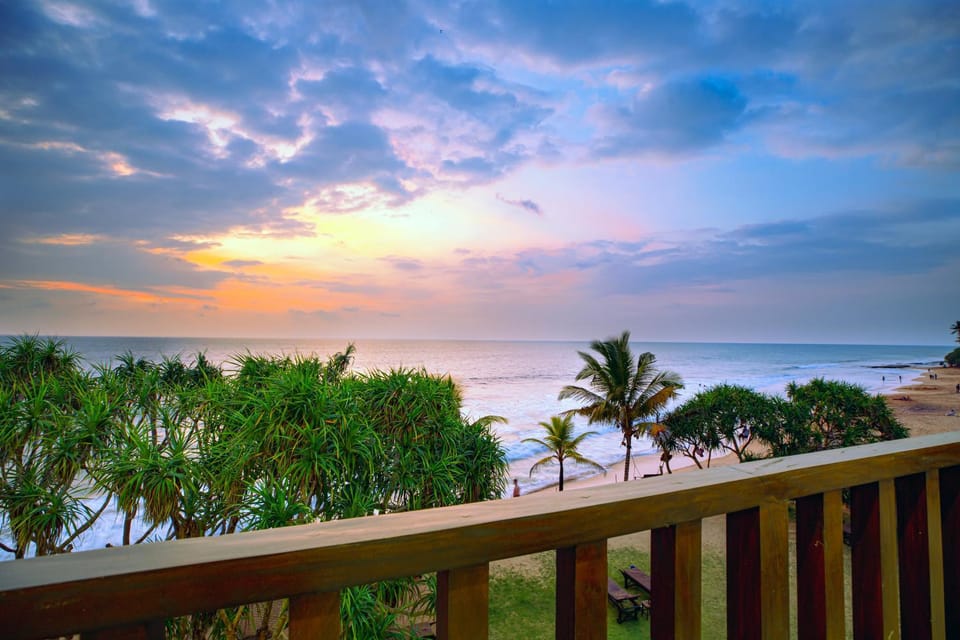 Natural landscape, Beach, Sea view, Sunset