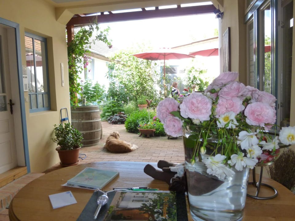 Patio, Facade/entrance, Lobby or reception