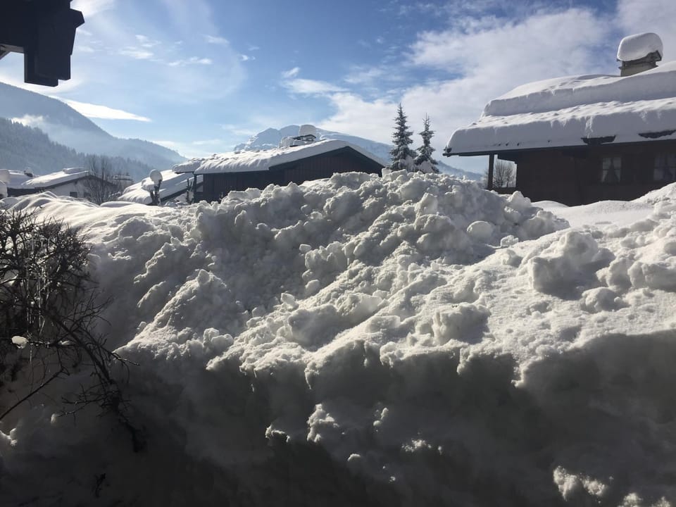 Natural landscape, Winter, Mountain view