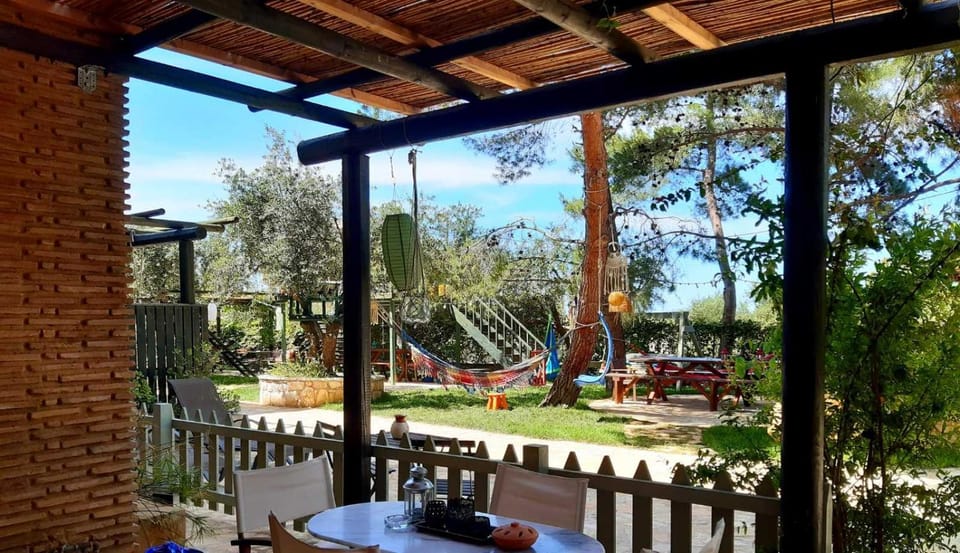Patio, Garden view