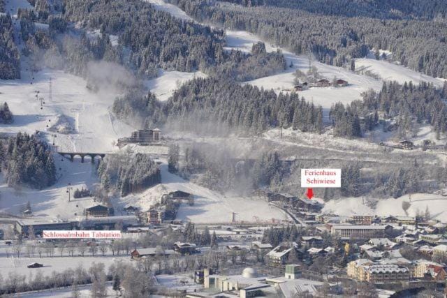 Natural landscape, Winter, Skiing