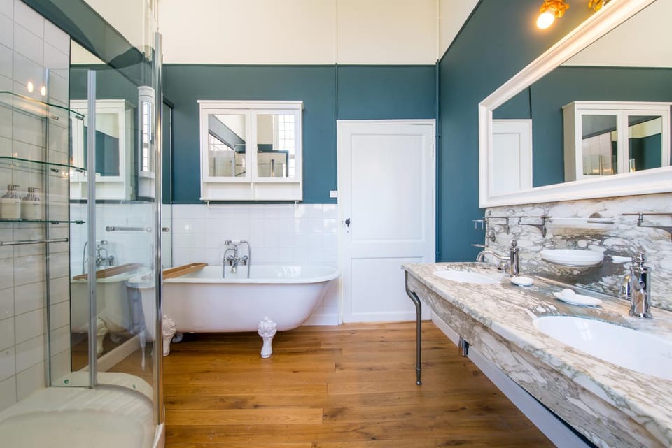 Shower, Bathroom, Bath, towels