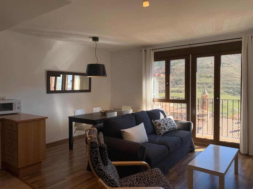 Living room, Seating area, Dining area