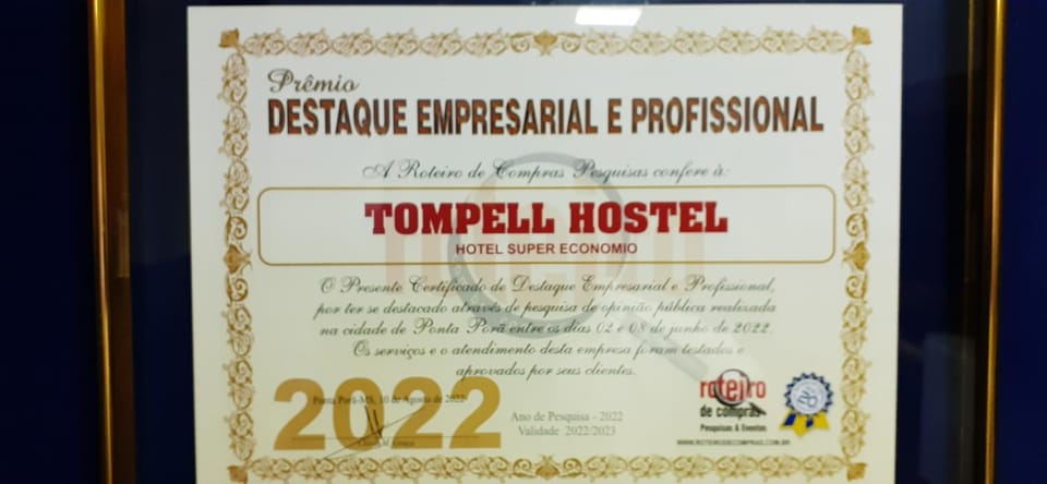 Certificate/Award