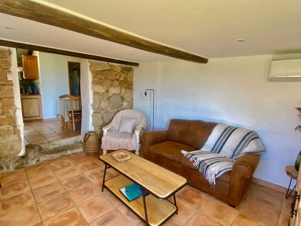 Living room, air conditioner