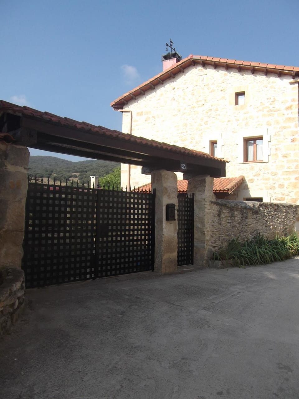 Property building, Patio
