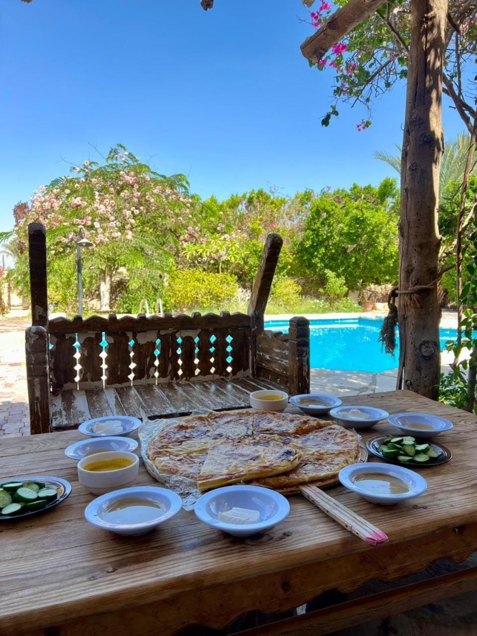 Garden, Dining area, Breakfast