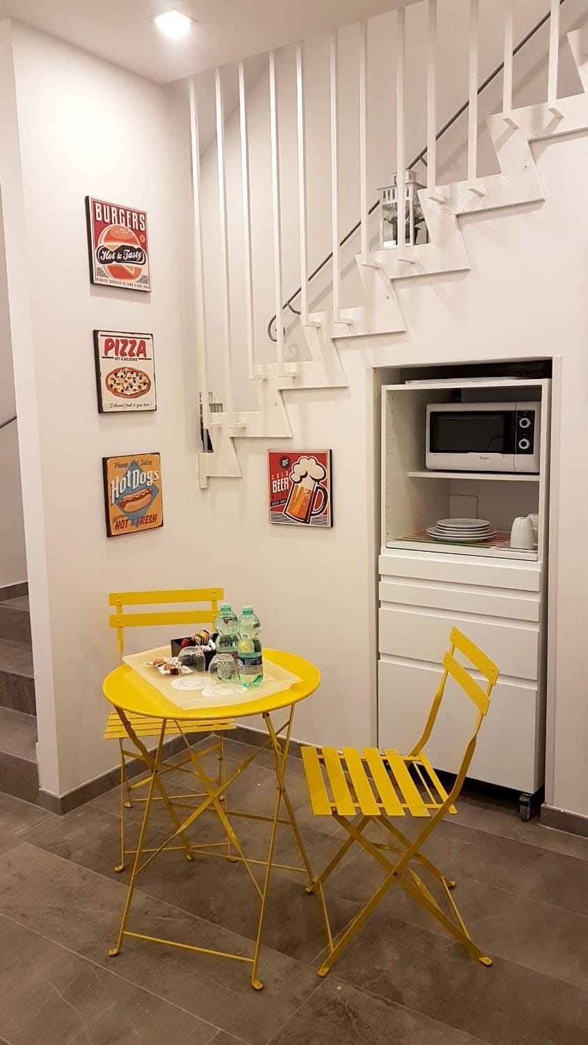 Dining area, Communal kitchen