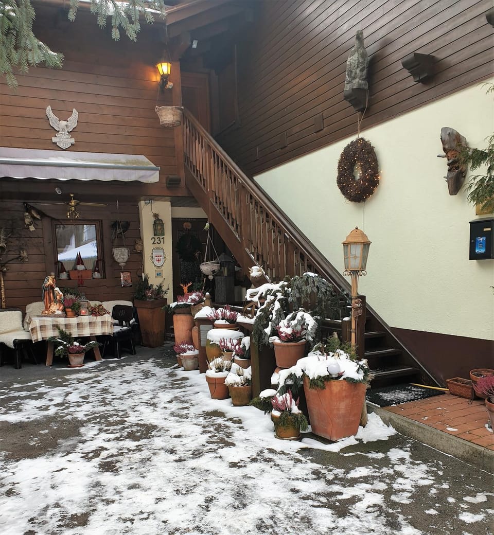 Property building, Winter