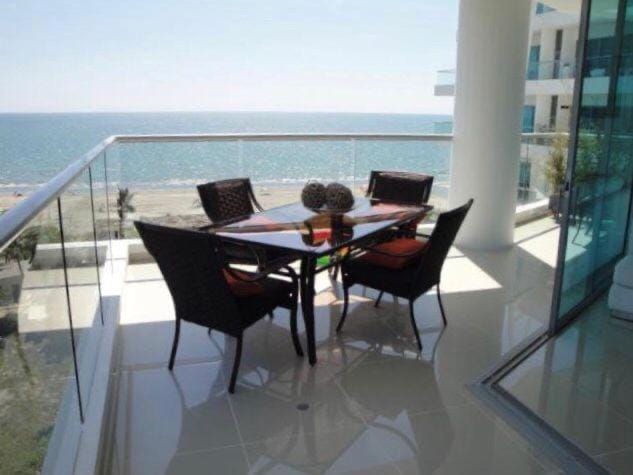 Natural landscape, View (from property/room), Balcony/Terrace, Balcony/Terrace, Dining area, Sea view