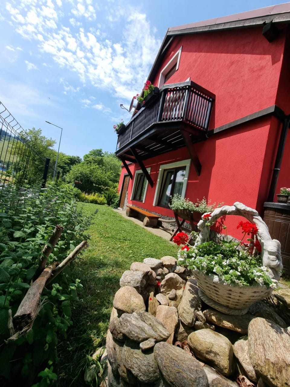 Property building, Day, Garden view